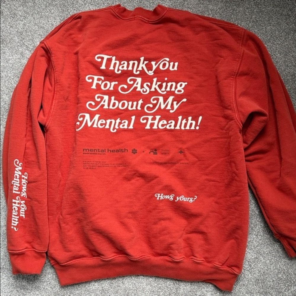 The Mayfair Group mental health sweatshirt